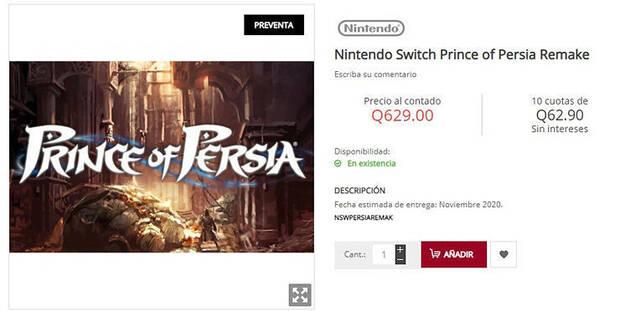 Prince of Persia podría recibir un remake en PS4 y Switch que se estrenaría en noviembre Imagen 3