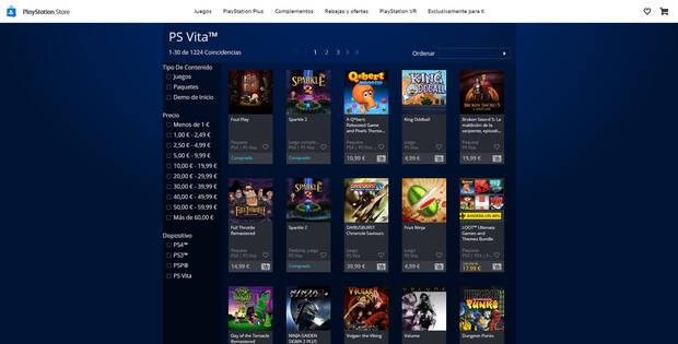 PS Store se renovar en escritorio a finales de octubre sin juegos de PS3, PSP y Vita Imagen 2