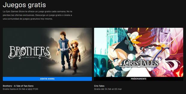 Juegos gratis de esta semana en Epic Games Store.