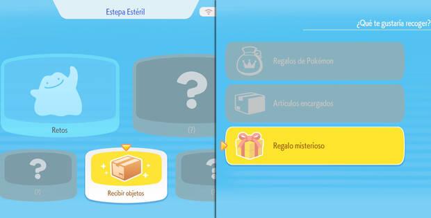 Pok�mon Pokopia - C�mo activar el men� de los regalos misteriosos