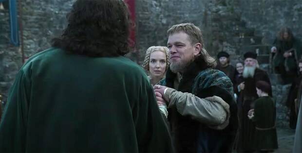 Matt Damon en The Last Duel
