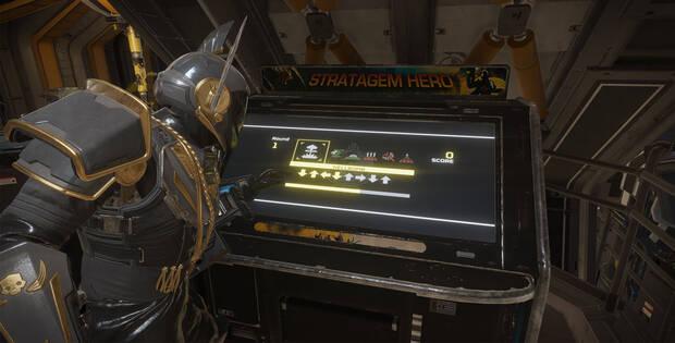 Helldivers 2 - Cómo funciona la máquina arcade Stratagem Hero
