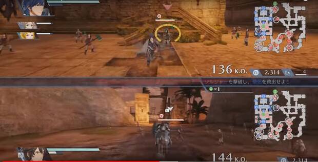 Podremos jugar tanto en individual como a dobles (sólo en Switch), si bien la modalidad cooperativa presentará ciertos problemas técnicos.