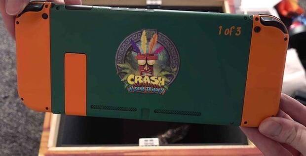 Crash Bandicoot N. Sane Trilogy tuvo su propia Switch personalizada Imagen 2