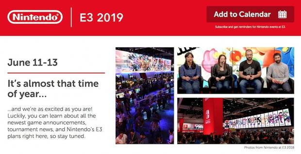 Nintendo presenta algunas de sus actividades y torneos para el E3 2019 Imagen 2