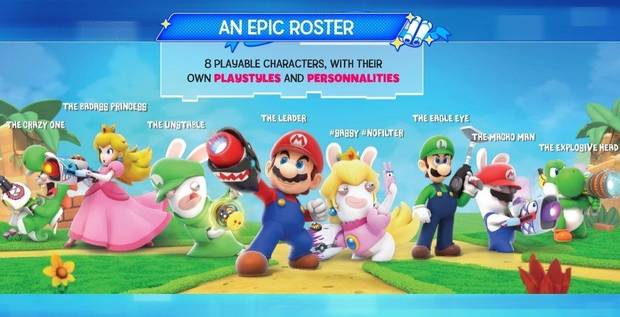 Se filtran imágenes y multitud de detalles de Mario + Rabbids Kingdom Battle Imagen 3