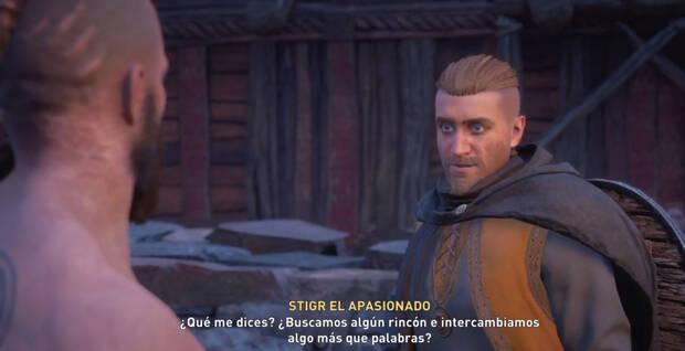 Assassin’s Creed Valhalla - Romance con: Stigr el Apasionado