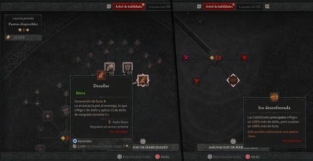 Diablo 4 - Explicación de los grupos de habilidades