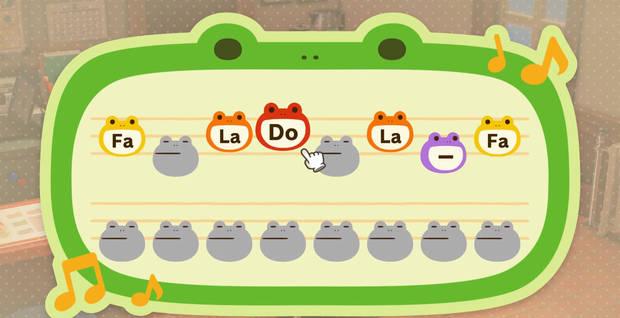 Recrear melodías famosas de otros juegos en Animal Crossing: New Horizons