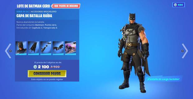 Cmo conseguir la skin Batman Cero del cmic Batman/Fortnite: Punto cero