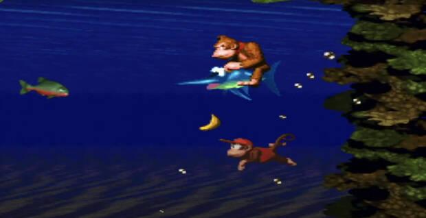 Buceo en Donkey Kong Country
