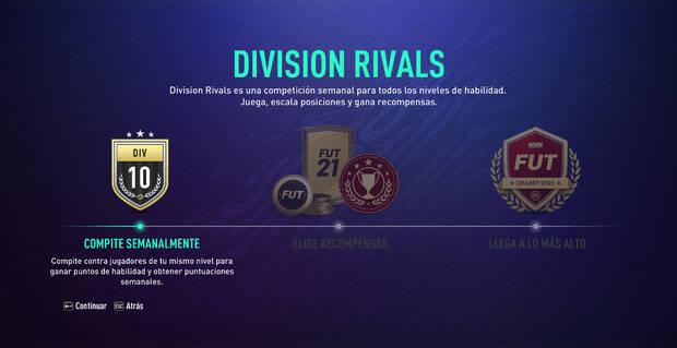 Division rivals fifa 21 закрыт