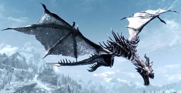 Deadly Dragons, uno de los mejores mods para Skyrim.