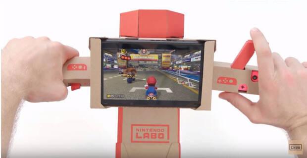 Mario Kart 8 Deluxe ya es compatible con Nintendo Labo Imagen 2