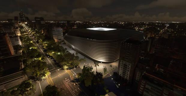 Microsoft Flight Simulator 2020 nos permite ver cómo será el nuevo estadio Santiago Bernabéu