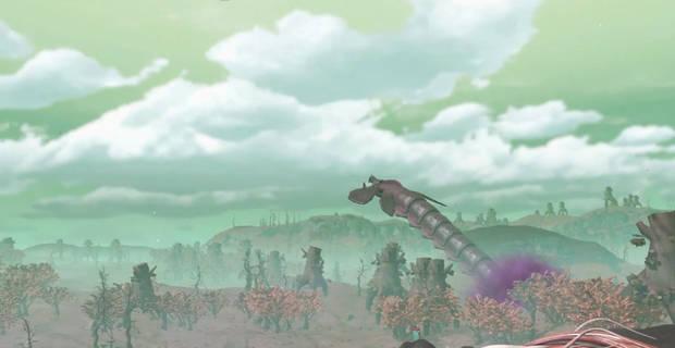 No Man’s Sky - Características de los gusanos de arena