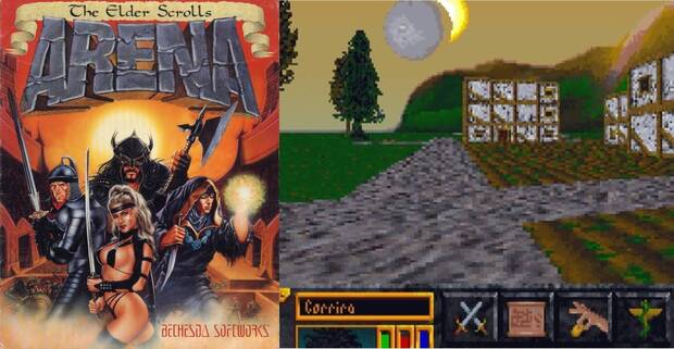 'The Elder Scrolls: Arena' (1994), la primera entrega de una saga m�tica.