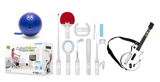 Múltiples accesorios para Nintendo Wii