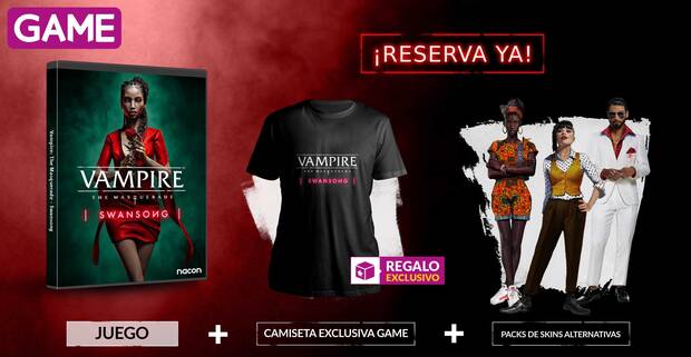 Reserva Vampire: The Masquerade - Swansong en GAME con regalos