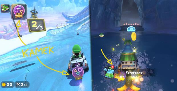 Mario Kart World - Cómo conseguir el objeto Kamek y desbloquear a los personajes secretos con las transformaciones