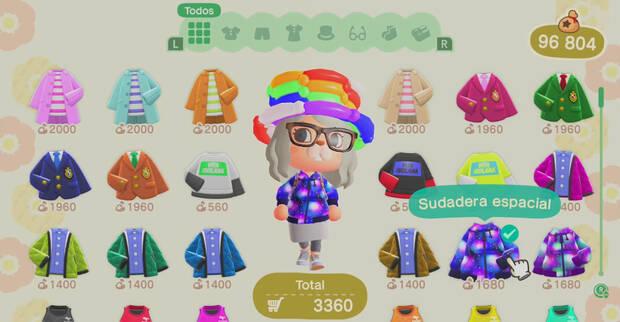 Animal Crossing: New Horizons - Participar en el reto de moda de Tili con éxito