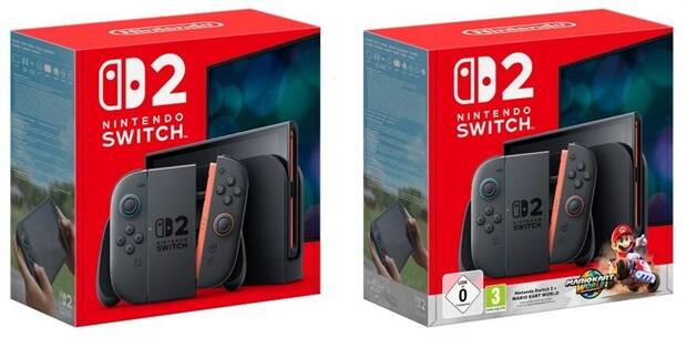 Packs oficiales de Nintendo Switch 2