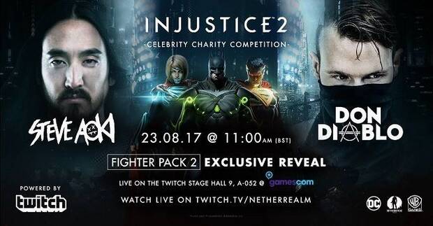 El próximo pack de luchadores de Injustice 2 se anunciará en la Gamescom Imagen 2