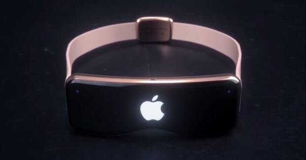 Prototipo fan de unas gafas VR de Apple.
