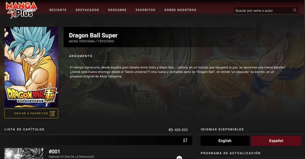 Dragon Ball Super MangaPlus