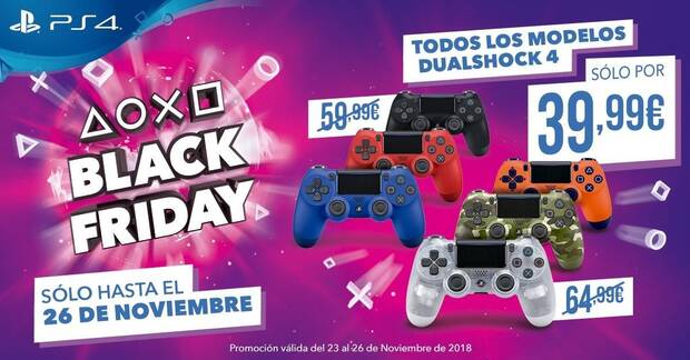 Black Friday 2018: Sony repasa sus ofertas en packs, mandos, juegos y PS VR Imagen 3