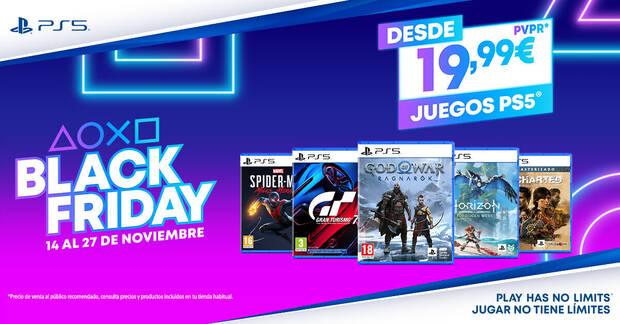 Ofertas Black Friday 2023 PlayStation todos los descuentos en juegos, consola, DualSense y ms