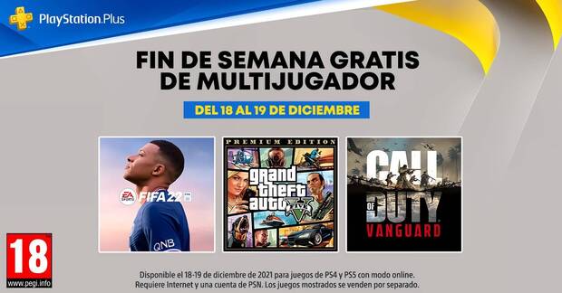 PS Plus gratis este fin de semana.