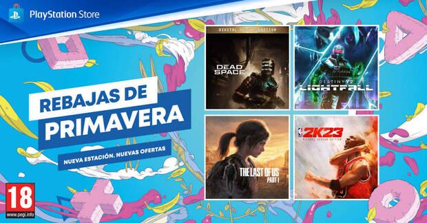 Ofertas primavera PS Store en PS5 y PS4 descuentos, rebajas y ms por tiempo limitado