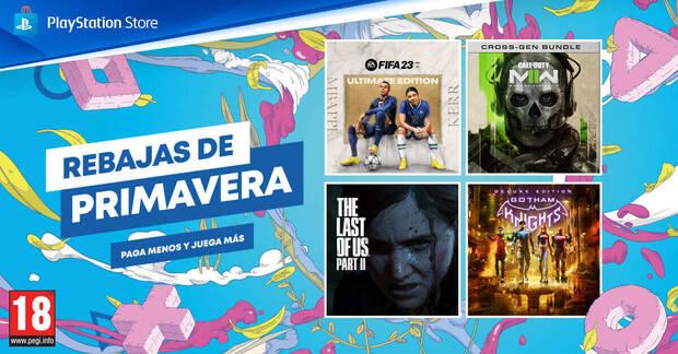 Ofertas PS Store Primavera con rebajas en PS5 y PS4