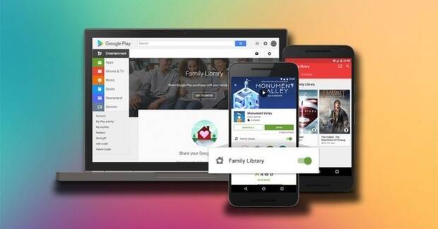 Google Play ya permite compartir compras en su tienda de aplicaciones Imagen 2