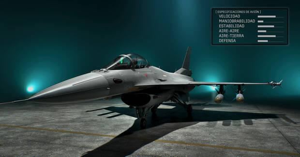 Ace Combat 8: Wings of Theve - Detalles y estad�sticas del avi�n F-2A