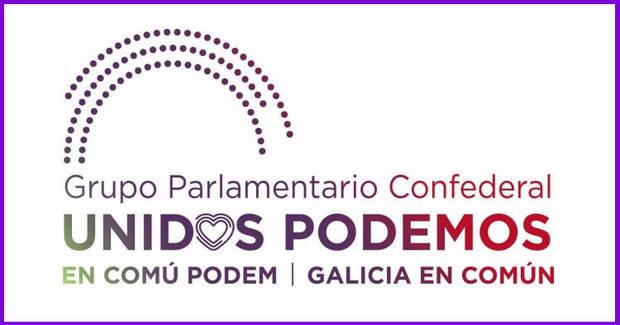 Logo del Grupo Parlamentario Unidas Podemos.