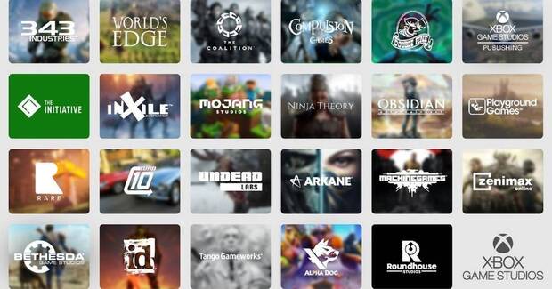 Lista de estudios de Xbox Game Studios.