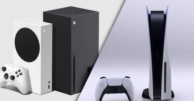 PS5 y Xbox Series X/S, consolas de nueva generacin de Sony y Microsoft.
