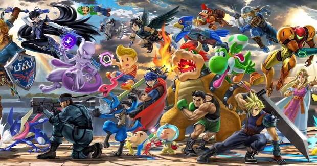 Los personajes de Super Smash Bros.