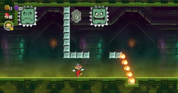 Super Mario Bros. Wonder - Efecto del potenciador Champitaladro
