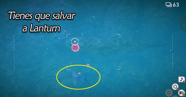 New Pokémon Snap - Salvar al Lanturn para llegar a la morada de Lugia