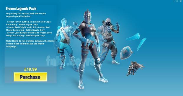 Fortnite: Se filtra el pack Frozen Legends para el battle royale Imagen 2