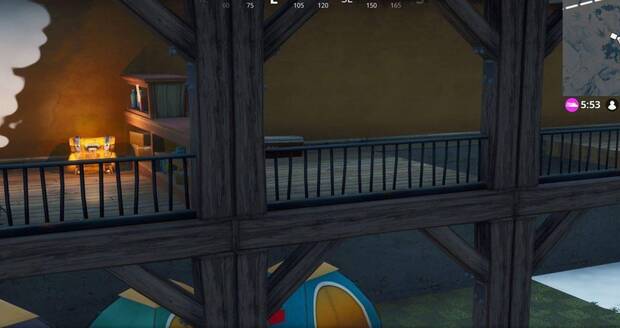 Fortbyte 94 en Fortnite - Canoa azul