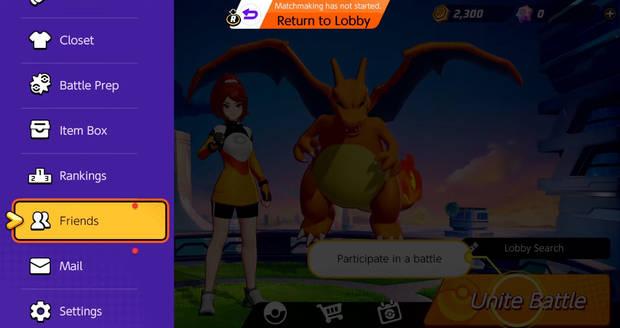Pokémon Unite - żCómo agregar amigos en Pokémon Unite?