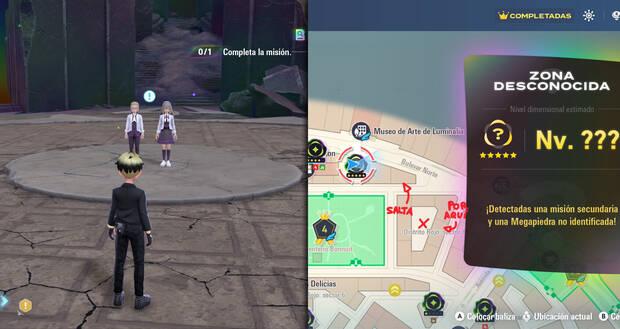 Leyendas Pokémon Z-A DLC Megadimensión - Misión secundaria Hermanos de altos vuelos