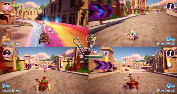 Captura de DreamWorks All-Star Kart Racing!