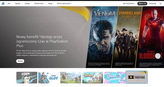 PlayStation Plus Video Pass Polonia