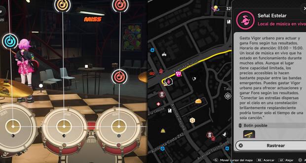 Neverness to Everness - Juega al minijuego Supersonido en el local de m�sica Se�al Estelar para ganar Fons