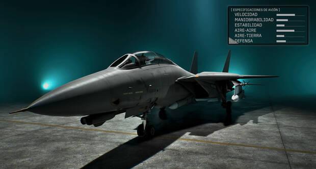 Ace Combat 8: Wings of Theve - Detalles y estad�sticas del avi�n F-14D Super Tomcat